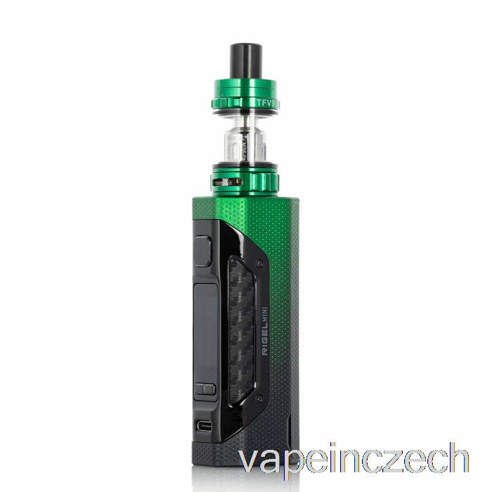 Smok Rigel Mini 80w Startovací Sada černé Zelené Vape Pero